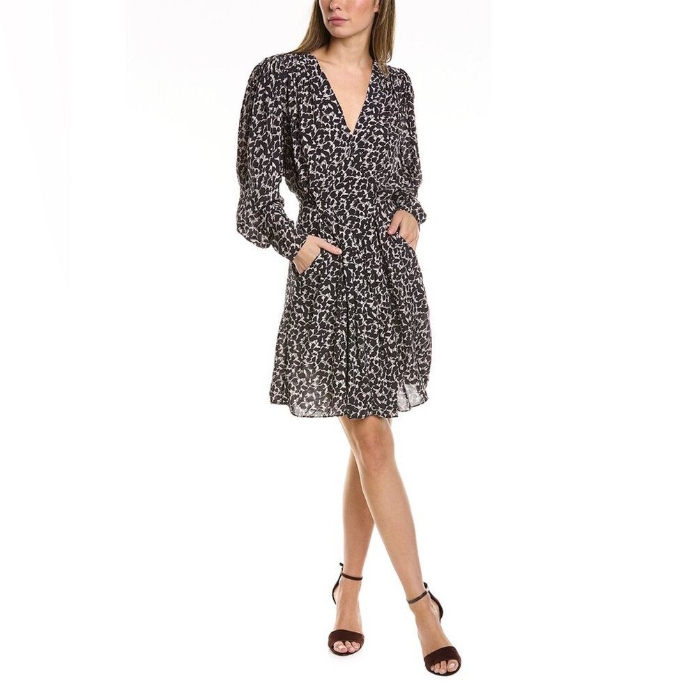 ISABEL MARANT | Printed plunge dress